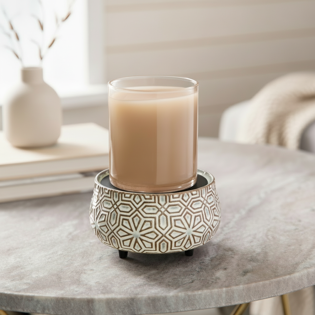 BRONZE GEOMETRIC 2in1 Classic Aroma Warmer