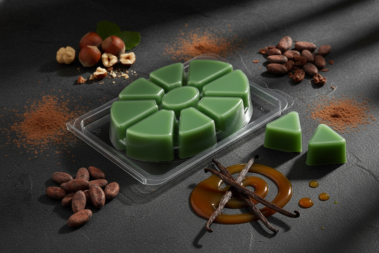 Eliora håndlavet duftvoks – duft af chokolade, karamel og magi