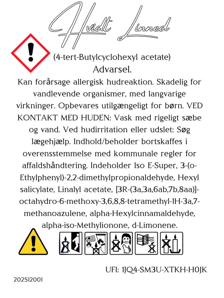 Hvidt Linned - Eliora ApS