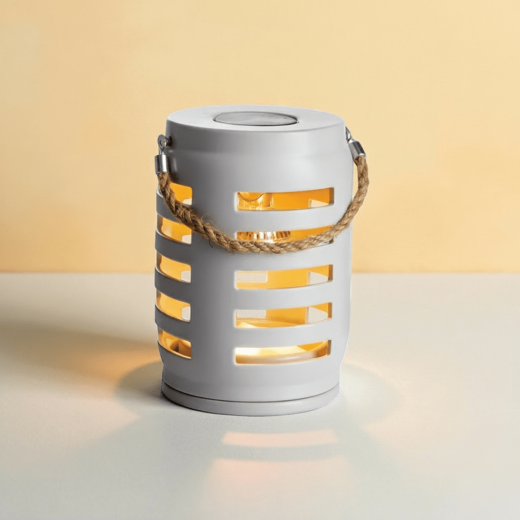 SHUTTER LANTERN Duftlampe – Grå, Elektrisk - Eliora ApS