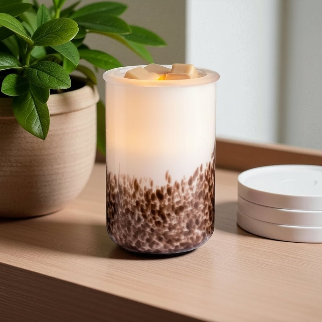 TIGER SHELL Duftlampe – Elektrisk Glasdesign - Eliora ApS