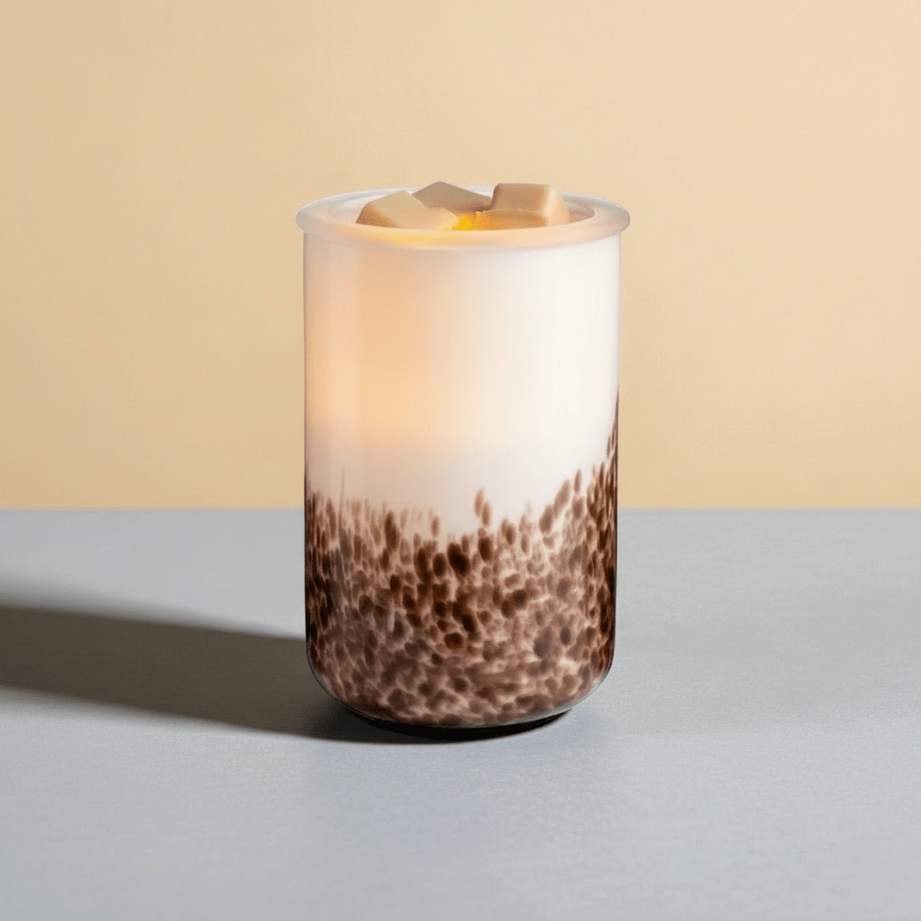 TIGER SHELL Duftlampe – Elektrisk Glasdesign - Eliora ApS