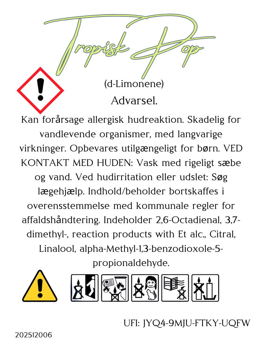 Tropisk Pop - Eliora ApS