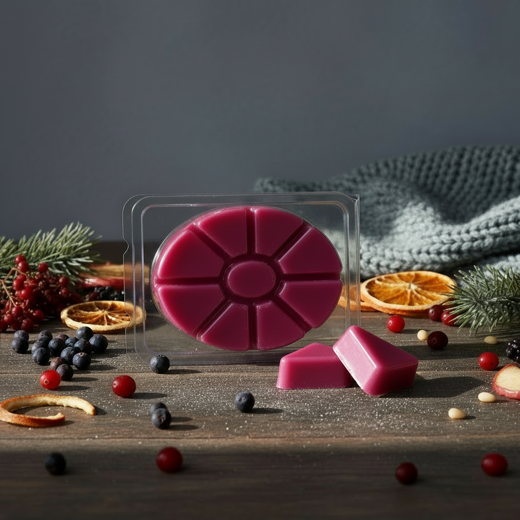 Eliora plantebaseret duftvoks med friske vinterbær