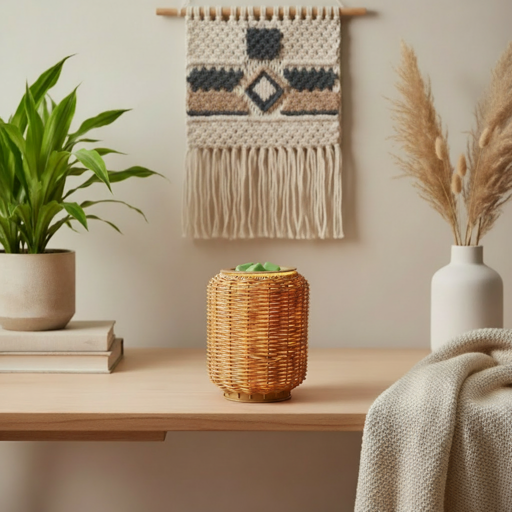 WICKER LANTERN Duftlampe – Elektrisk